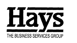 HAYS THE BUSINESS SERVICES GROUP trademark