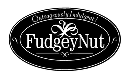 FUDGEY NUT OUTRAGEOUSLY INDULGENT! trademark