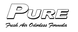 PURE FRESH AIR ODORLESS FORMULA trademark