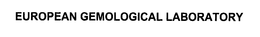 EUROPEAN GEMOLOGICAL LABORATORY trademark