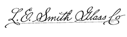 L. E. SMITH GLASS CO trademark