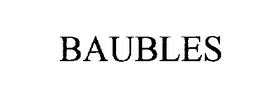 BAUBLES trademark