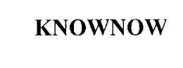 KNOWNOW trademark