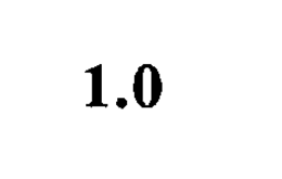 1.0 trademark