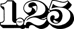 1.POINT25 trademark