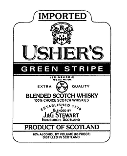 USHER'S trademark