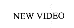 NEW VIDEO trademark