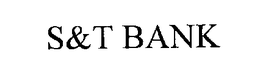 S&T BANK trademark