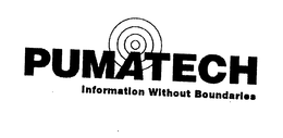 PUMATECH INFORMATION WITHOUT BOUNDARIES trademark