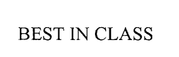 BEST IN CLASS trademark