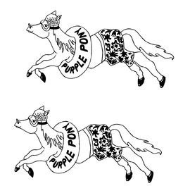 PURPLE PONY SHIRT COMPANY trademark
