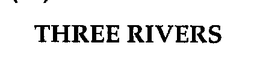 THREE RIVERS trademark