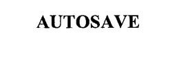 AUTOSAVE trademark