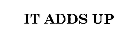 IT ADDS UP trademark