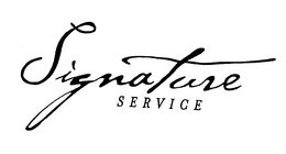 SIGNATURE SERVICE trademark