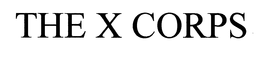 THE X CORPS trademark