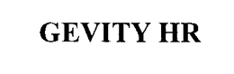 GEVITY HR trademark