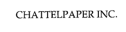 CHATTELPAPER INC. trademark