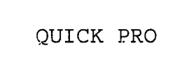 QUICK PRO trademark