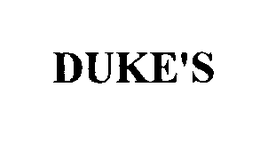 DUKE'S trademark