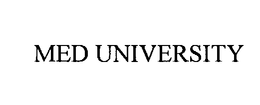 MED UNIVERSITY trademark