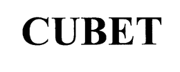 CUBET trademark