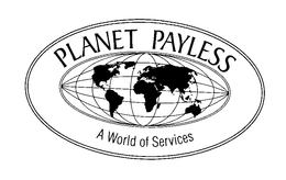 PLANET PAYLESS A WORLD OF SERVICES trademark