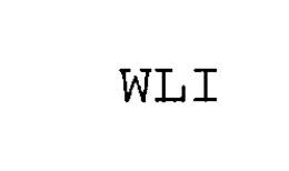 WLI trademark
