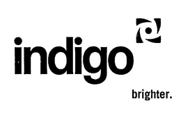 INDIGO BRIGHTER. trademark