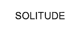 SOLITUDE trademark