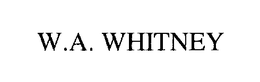 W.A. WHITNEY trademark