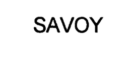 SAVOY trademark