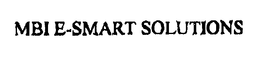 MBI E-SMART SOLUTIONS trademark