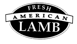 FRESH AMERICAN LAMB trademark