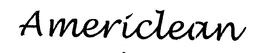 AMERICLEAN trademark