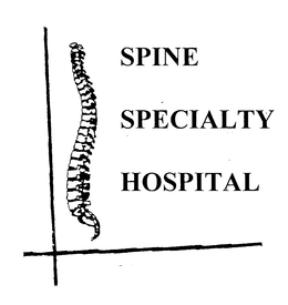 SPINE SPECIALTY HOSPITAL trademark