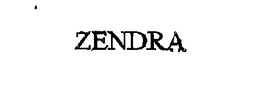 ZENDRA trademark