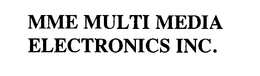 MME MULTI MEDIA ELECTRONICS INC. trademark