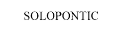 SOLOPONTIC trademark