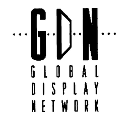 GDN GLOBAL DISPLAY NETWORK trademark