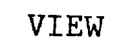 VIEW trademark