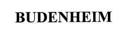 BUDENHEIM trademark