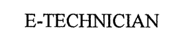 E-TECHNICIAN trademark