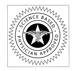 SCIENCE BASED PHYSICIAN APPROVED trademark