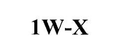 1W-X trademark