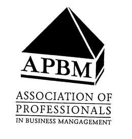 APBM ASSOCIATION OF PROFESSIONALS IN BUSINESS MANAGEMENT trademark