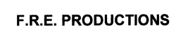 F.R.E. PRODUCTIONS trademark