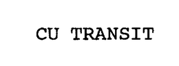 CU TRANSIT trademark