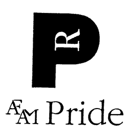 PR AF AM PRIDE trademark