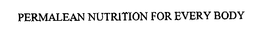 PERMALEAN NUTRITION FOR EVERY trademark